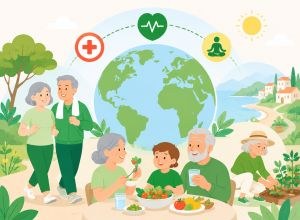 Longevity a modré zóny: Co si můžeme vzít od nejdéle žijících populací světa